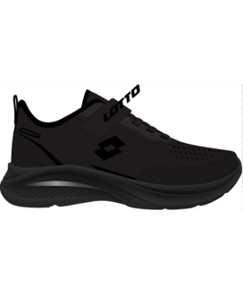 LOTTO Chaussures running enfant sport CORSA / FORA BLACK / BLACK