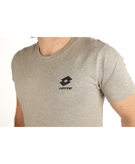 LOTTO T-Shirt Sport Gris Chine Adulte