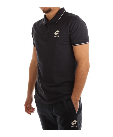 LOTTO Polo manches courtes Sport Navy Adulte